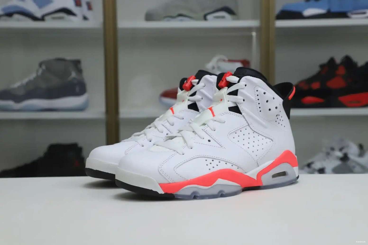 Jordan Retroinfrared Air White Kimikick 6 0527